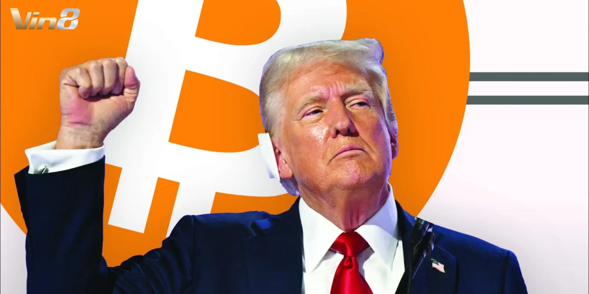 Giá trị tiền bitcoin tăng mạnh khi ông Trump lên làm tổng thống