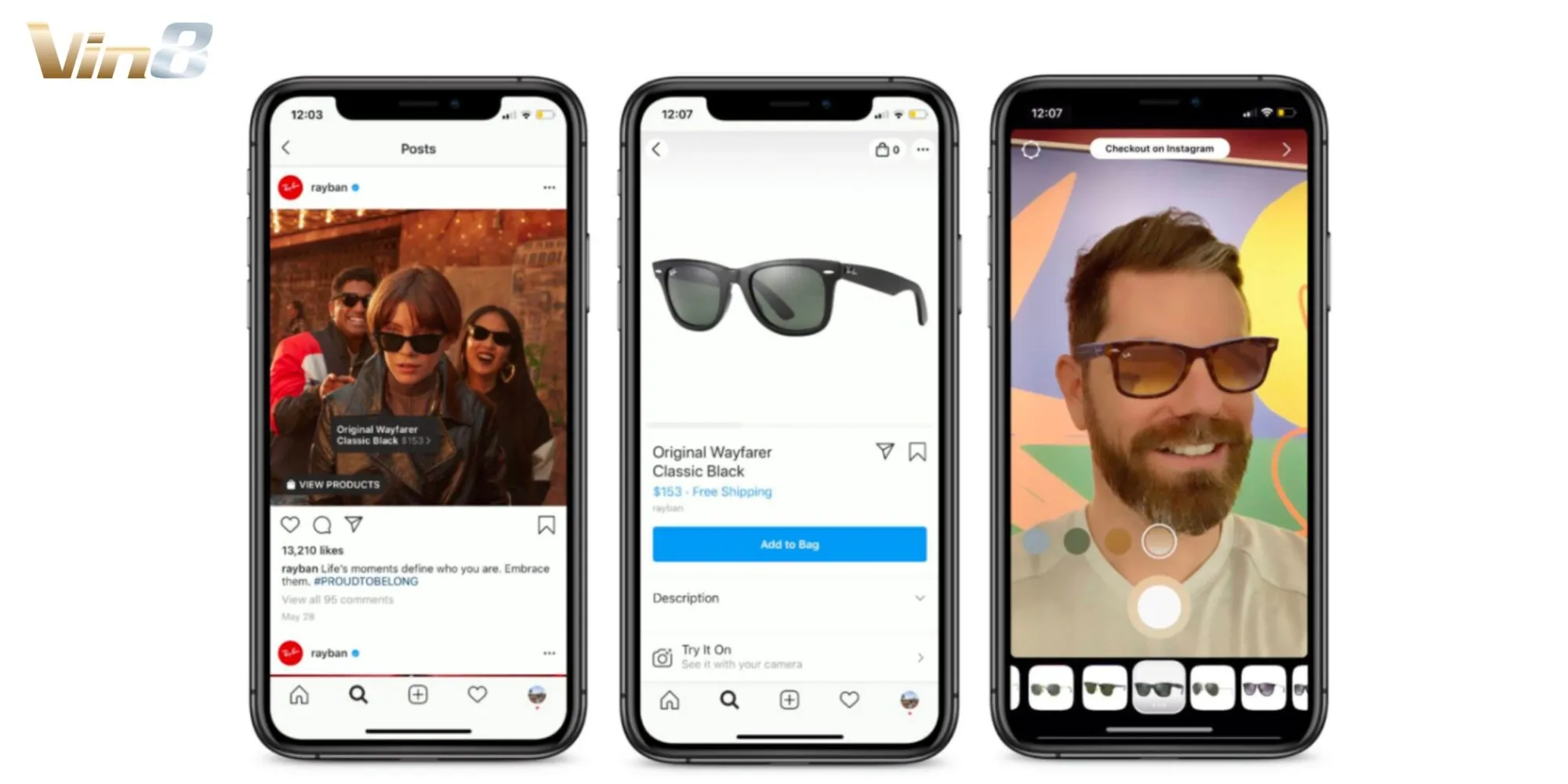 Instagram bật tính năng mua sắm AR 