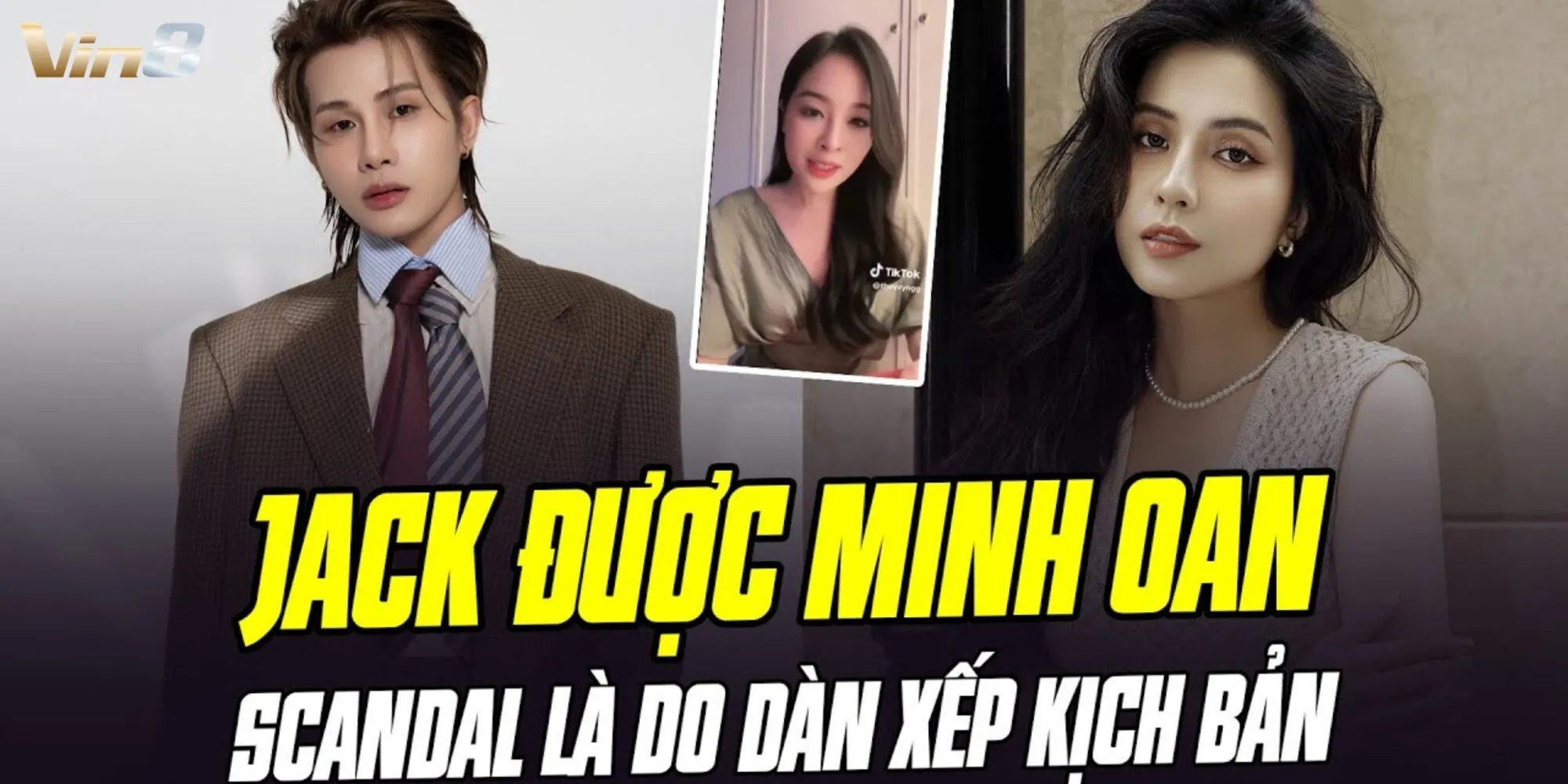 Cô gái có tên T.V bất ngờ tung clip đính chính cho Jack