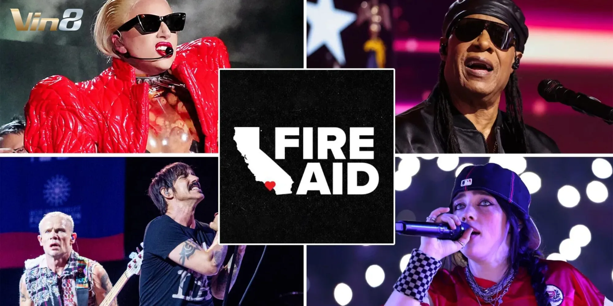 Dàn nghệ sĩ đình đám tạo nên khoảnh khắc bùng nổ tại FireAid