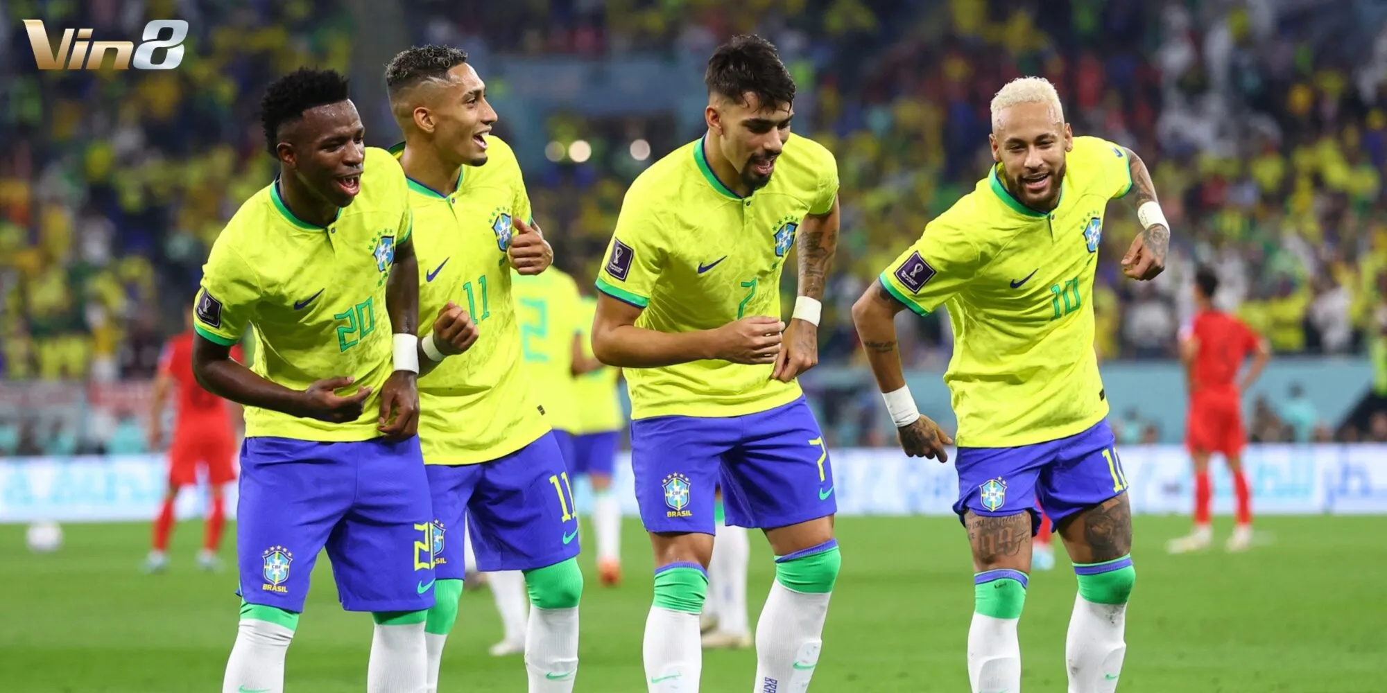 Đội tuyển Brazil có thành tích 5 lần vô địch World Cup