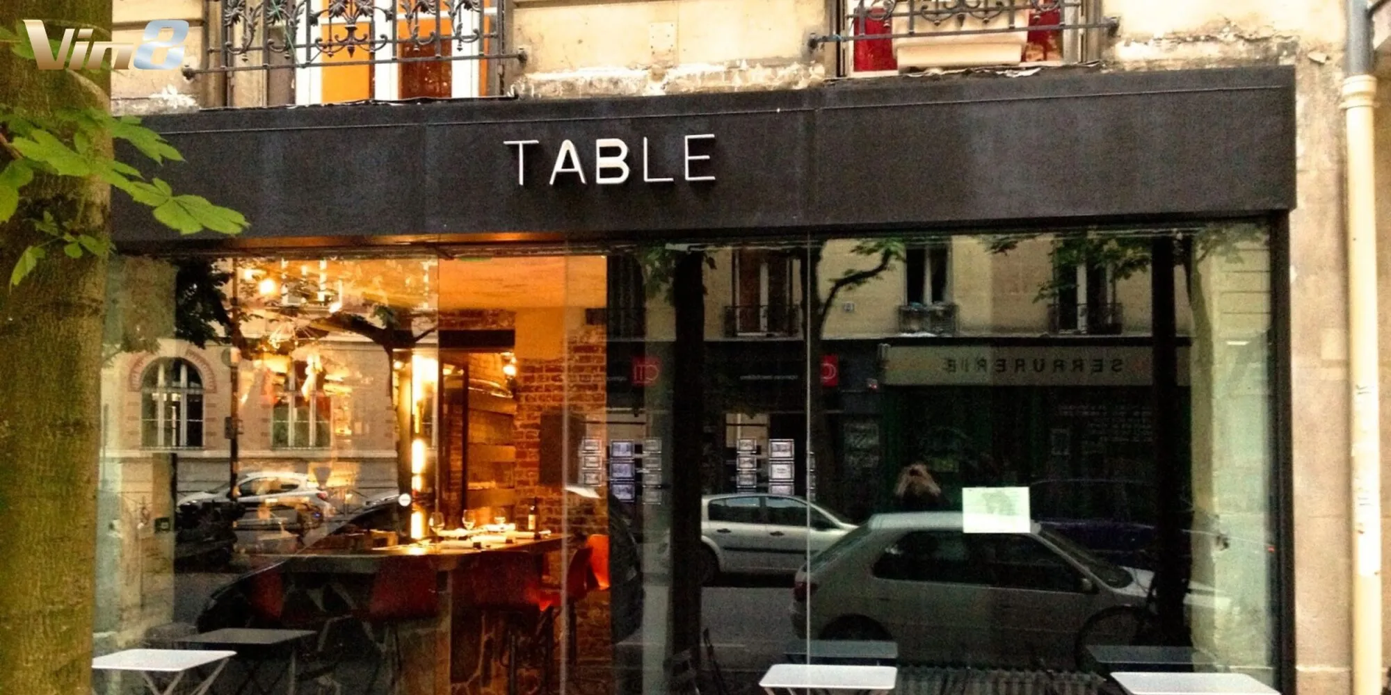 Mặt tiền nhà hàng Table by Bruno Verjus (Paris, Pháp)