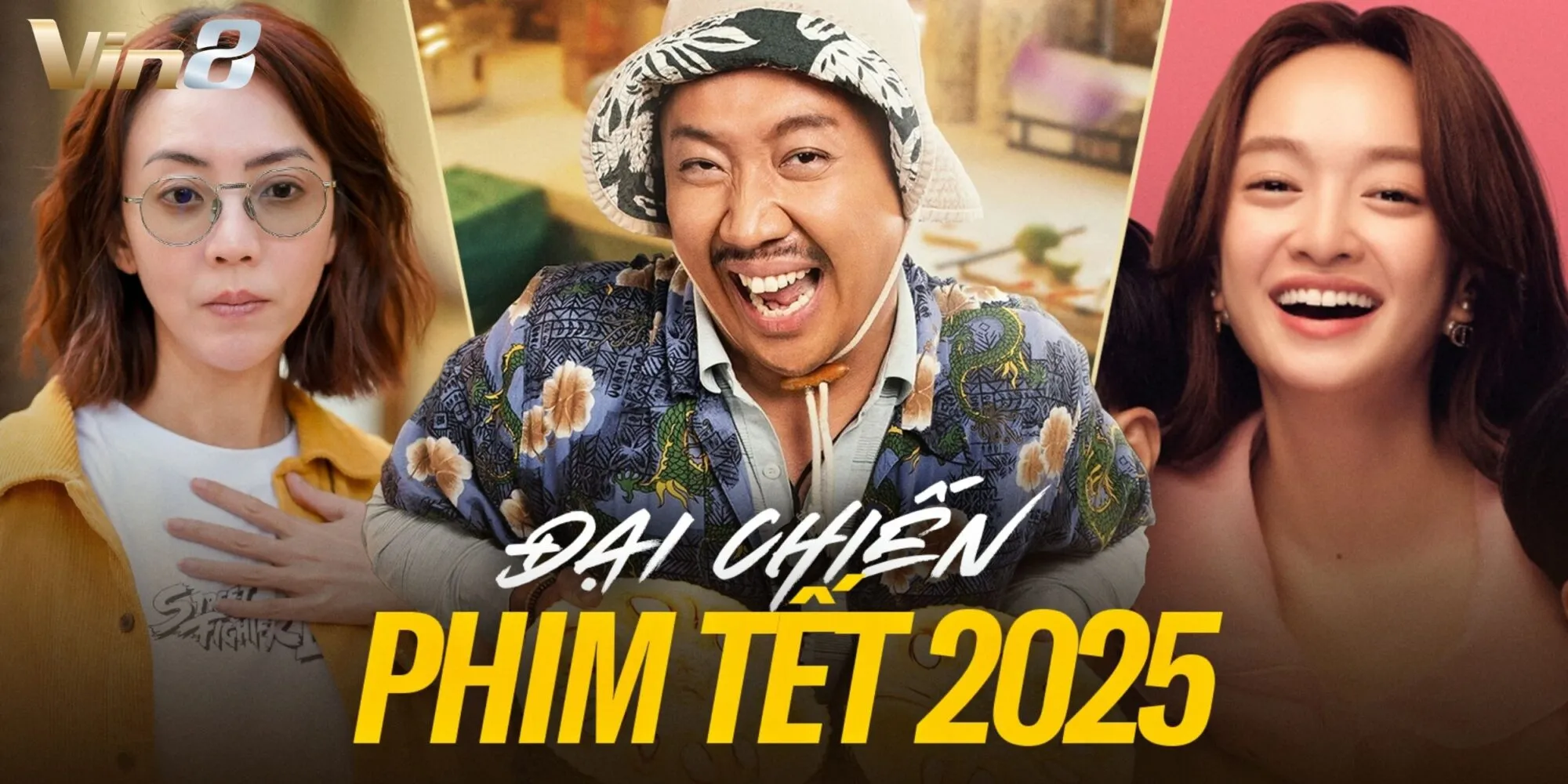 Đại chiến phim tết 2025 chưa bao giờ hết hot