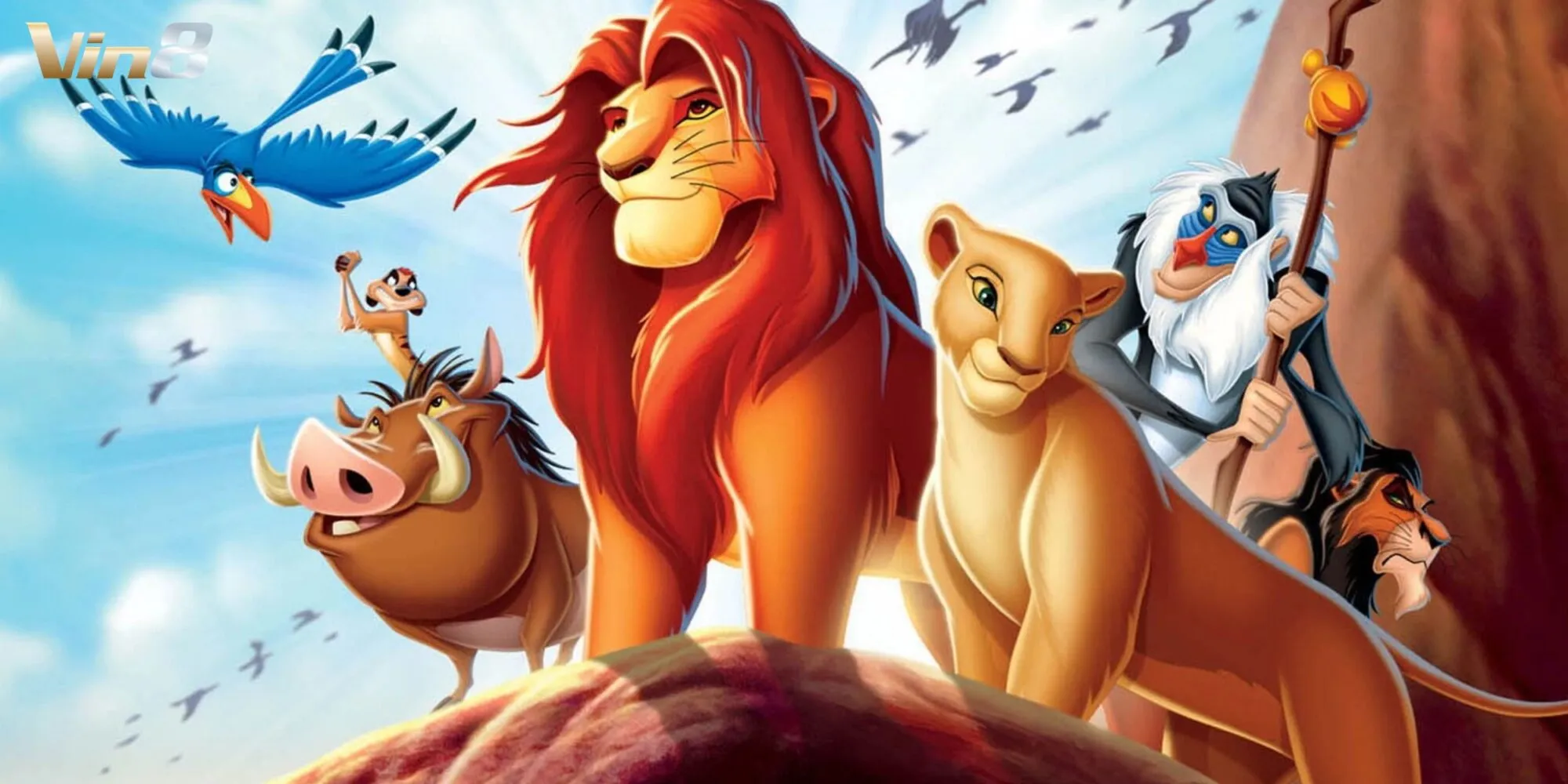 The Lion King - Chú sư tử học cách trưởng thành rồi trở thành vua